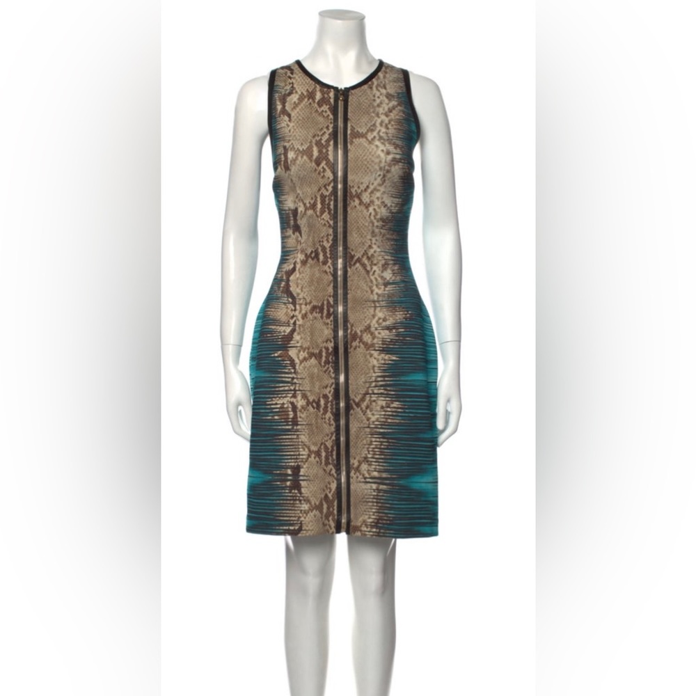 Roberto Cavalli animal print dress